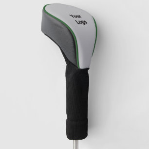 Couvre-club De Golf Logo personnalisé simple et élégant ici société g
