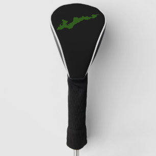 Couvre-club De Golf Logos de Fishers Island Golf Club Cover - Green