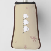 Couvre-club De Golf Long-tailed tit ゴルフヘッドカバー (Tourné à 90°)