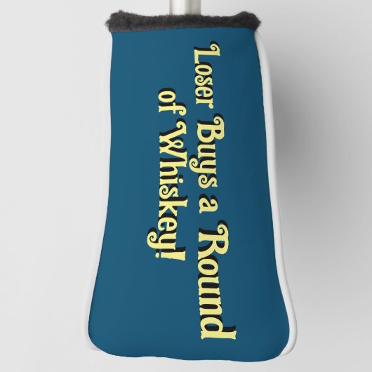 Couvre-club De Golf Loser achète une couverture Whiskey Golf Head (Tourné à 90°)