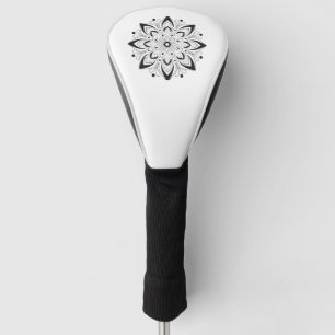 Couvre-club De Golf Lotus Mandala Design