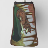 Couvre-club De Golf Loup européen (Tourné à 90°)