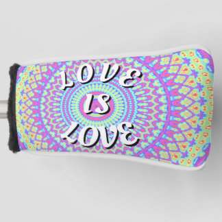 Couvre-club De Golf Love Is Love Fierté