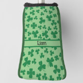 Couvre-club De Golf Lucky Green Clover Putter Golf Head Cover (Tourné à 90°)