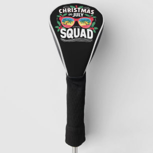 Couvre-club De Golf Lunettes de soleil Christmas In July Squad Été Pla