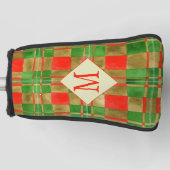 Couvre-club De Golf MAC GREGOR TARTAN Golf Putter Cover + Initiale (Devant)