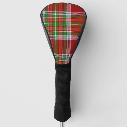 Couvre-club De Golf MacBain MacBean Scottish Clan Tartan Plaid (Devant)