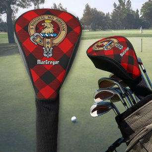 Couvre-club De Golf MacGregor Crest sur Rob Roy Tartan