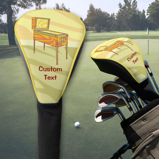 Couvre-club De Golf Machine à Pinball