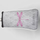 Couvre-club De Golf Magenta Dragonfly Damas (Devant)