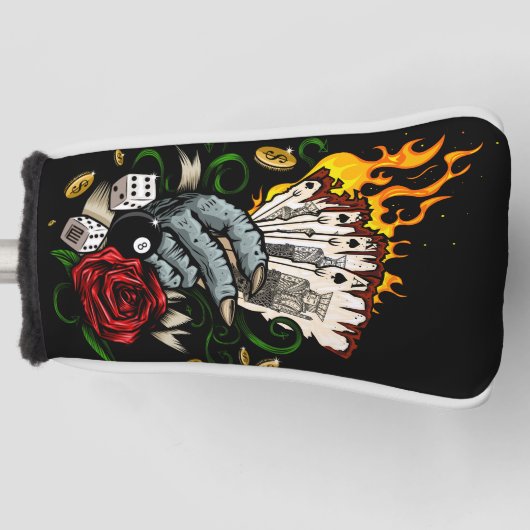 Couvre-club De Golf Main Des Cartes (Devant)