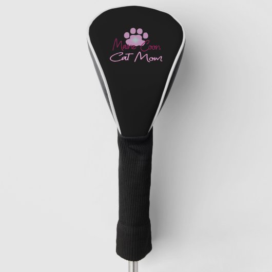 Couvre-club De Golf Maine chat (Devant)