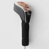 Couvre-club De Golf Maman a établi une photo de script moderne (Incliné)