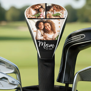 Couvre-club De Golf Maman Date établie Script gras Moderne 3 Photo