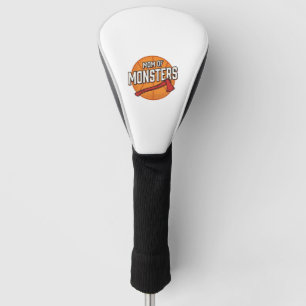 Couvre-club De Golf Maman de Monstres Design de Maman de Basket Vintag