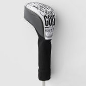 Couvre-club De Golf Manger, Dormir, Golf, Répéter (Incliné)