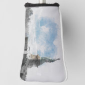 Couvre-club De Golf Manhattan Nyc Liberty Statue (Tourné à 90°)