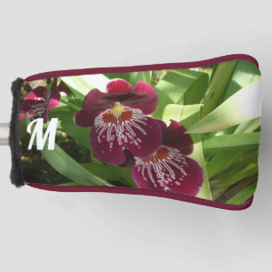 Couvre-club De Golf Maroon Orchids II