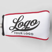 Couvre-club De Golf Marque White Modern Company Logo Business Club (Devant)