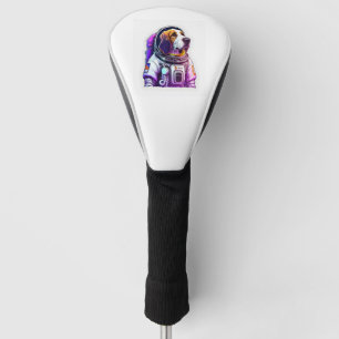 Couvre-club De Golf Mascotte Astronout Chien 