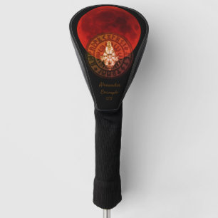 Couvre-club De Golf Masonic Warrior Golf Head Cover