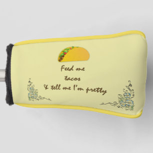 Couvre-club De Golf Me nourrir Tacos Golf Head Cover