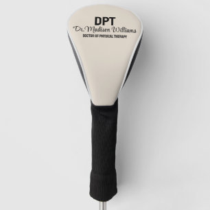 Couvre-club De Golf Médecin DPT personnalisé de la thérapie physique C