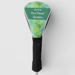 Couvre-club De Golf Meilleur Ami Vacances Artistique Green Girls Trip
