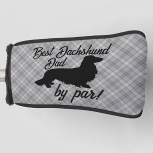 Couvre-club De Golf Meilleur Dachshund Papa par Par Putter Head Cover