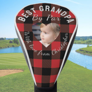 Couvre-club De Golf Meilleur Grand-Papa Photo Personnalisée Enfants Pl