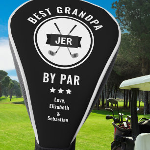 Couvre-club De Golf Meilleur Grand-Père Par Golfeur Amateur de Golf Mo