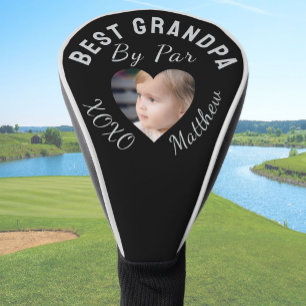 Couvre-club De Golf Meilleur Grand-Père Photo Personnalisé Enfants Noi