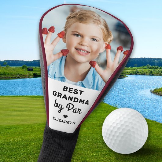 Couvre-club De Golf Meilleur GRANDMA Par Par - Créer Unique - Photo Pe
