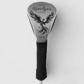Couvre-club De Golf Meilleur Grandson Levant Phoenix Monogramme initia (Devant)