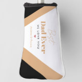 Couvre-club De Golf Meilleur papa (Tourné à 90°)