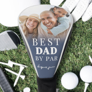 Couvre-club De Golf Meilleur Papa Bleu Photo Père
