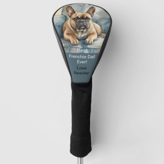 Couvre-club De Golf Meilleur Papa Chien Personnalisé