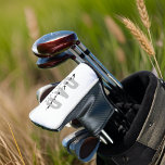 Couvre-club De Golf Meilleur Papa depuis 20XX Moderne Simple Preppy<br><div class="desc">Ce design simple et moderne est composé de la typographie de san serif.</div>