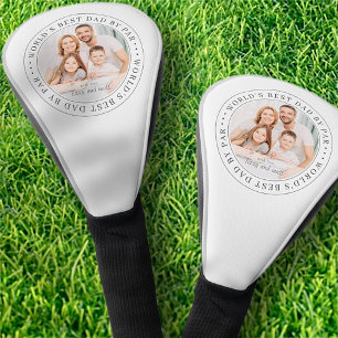 Couvre-club De Golf Meilleur papa du monde par Par Par Classic Simple 