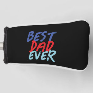 Couvre-club De Golf Meilleur papa jamais minimaliste Cool professionne