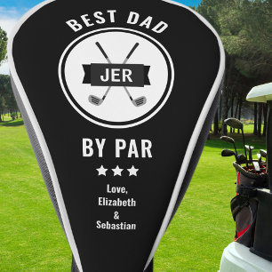 Couvre-club De Golf Meilleur Papa Par Golfer Pun Golf Lover Modern Bla