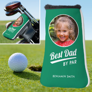 Couvre-club De Golf Meilleur papa Par Par Enfant Photo Nom Green Putte
