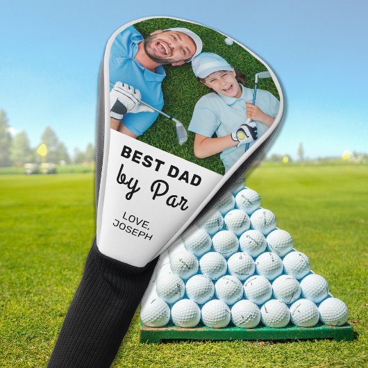 Couvre-club De Golf Meilleur papa Par Par Fête des pères Photo Personn
