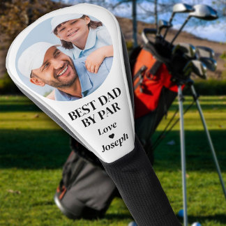 Couvre-club De Golf Meilleur Papa Par Photo Personnalisée Golf Lover C
