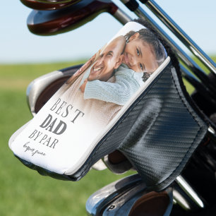 Couvre-club De Golf Meilleur Papa Photo Père