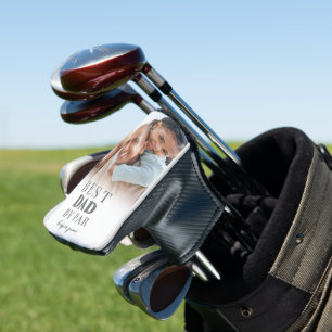 Couvre-club De Golf Meilleur Papa Photo Père