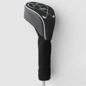 Couvre-club De Golf Meilleur Papi Simple Moderne par Par  (Incliné)