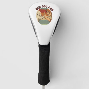 Couvre-club De Golf Meilleur père de chien