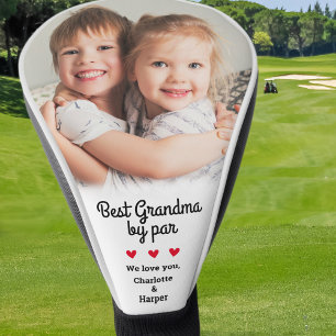 Couvre-club De Golf Meilleure Grand-Mère Par Créer Unique Photo Person