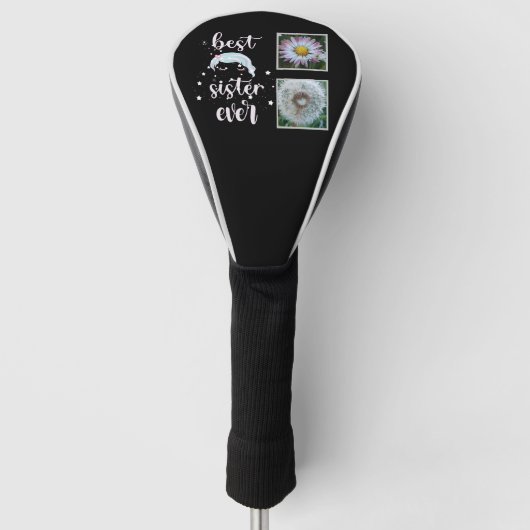 Couvre-club De Golf Meilleure soeur Modèle photo (Devant)